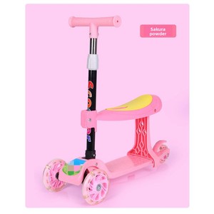 Tricycle 3-en-1 pour enfants, scooter pliable pour enfants de 2 à 5 <span class=keywords><strong>ans</strong></span>, garçons et filles, multifonction MIGAO - Product Image 4