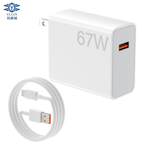 Chargeur 67W Turbo 6A Adaptateur secteur USB rapide Prise US pour Xiaomi 15 14 13 Pro Lite Redmi Note K80 K60 Poco F5 X5 <span class=keywords><strong>F4</strong></span> - Product Image 1