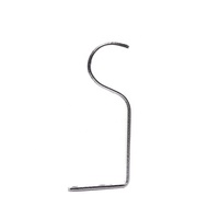 Supports de tringle à rideaux réglables en métal robuste, supports durables en fer pour tringles à rideaux, supports de suspension pour montage mural ou au plafond