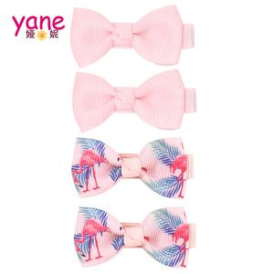 Saf renk bebek şerit barrette sevimli baskı kalp tasarımları saç tokası çocuk aksesuarı - Product Image 5