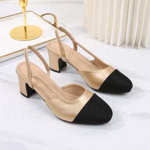 Scarpe da Donna Taglia Grande 32-44, Nuove Ballerine con <span class=keywords><strong>Tacco</strong></span> Piatto, Punta Quadrata, Chiusura Slip-On, Sandali Casual per Estate e Autunno - Product Image 6