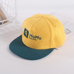 Hip Hop Embroidery <b>Waterproof</b> Sporty 5-Panel Flat Brim Sunblock Travel Head Circumference Personality Hat Baseball <b>Caps</b> - Product Image 6