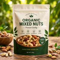 Emballage personnalisé en sachet plastique de qualité alimentaire, sachets refermables Doypack pour poudres, compléments alimentaires, collations et bonbons