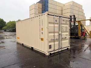 Contenedor seco certificado CSC de 20GP con puertas abiertas en ambos extremos, contenedor tipo túnel de 20 pies con capacidad de 33.1 metros cúbicos. - Product Image 3