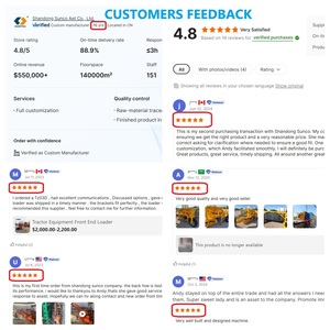 Foton Máy kéo phía trước liên kết/phía trước liên kết hai xi lanh chỉ đạo tông đơ - Product Image 6