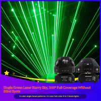 Projecteur LED rotatif 16 faisceaux en forme de champignon, boule magique colorée à commande vocale pour salles privées, éclairage de scène