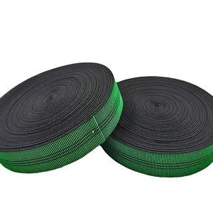 Hersteller Großhandel Verschiedene Größen PE PP Sofa Elastic Tape Stretch Gummi Latex Band Möbel Tape für Sofa