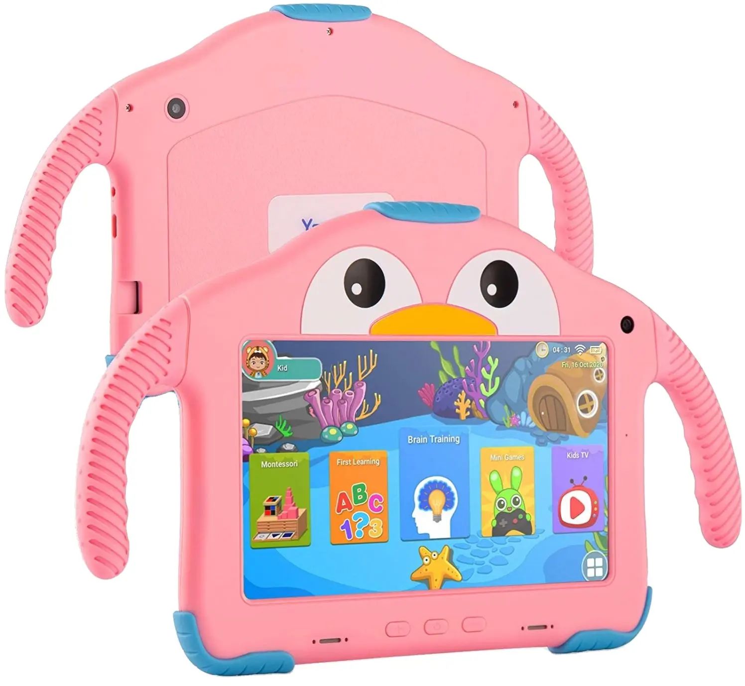 Cheapest oem rk3326 WiFi Model 7' kid learning APP pre-Installed Quad-Core tablet Android tablet for Education kids tablet pc