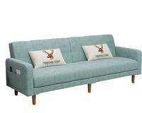 Canapé-lit futon gonflable pliable moderne en forme de L, 2 places, pour usage hôtelier, petit logement familial/chambre à louer