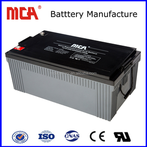 Batería de ciclo profundo de plomo-ácido sellada AGM de alta calidad y libre de mantenimiento para paneles solares, UPS, iluminación de embarcaciones <span class=keywords><strong>6V</strong></span> 12V 48V 200AH <span class=keywords><strong>250AH</strong></span> - Product Image 3
