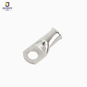 Bornes électriques Sc en <span class=keywords><strong>cuivre</strong></span> étamé non isolées, cosses tubulaires pour connexion de câbles, cosses à <span class=keywords><strong>sertir</strong></span> - Product Image 2