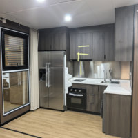 Maison mobile de luxe Apple Cabin, directement de l'usine, avec cuisine, design moderne, installation rapide, maison préfabriquée pour le glamping et les hôtels