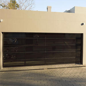Portes <span class=keywords><strong>de</strong></span> <span class=keywords><strong>garage</strong></span> sectionnelles isolées en aluminium <span class=keywords><strong>de</strong></span> qualité supérieure, fabriquées en usine, à la mode, pour usage résidentiel - Product Image 4