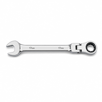 Jeu de clés à cliquet à tête flexible 14 pièces, 8-24 mm, acier CR-V, cliquet à 72 dents, avec étui de rangement