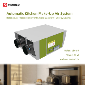 Ventilateur <span class=keywords><strong>de</strong></span> plafond intelligent et automatique pour <span class=keywords><strong>cuisine</strong></span>, système d'extraction d'air, unité d'apport d'air économe <span class=keywords><strong>en</strong></span> énergie - Product Image 1