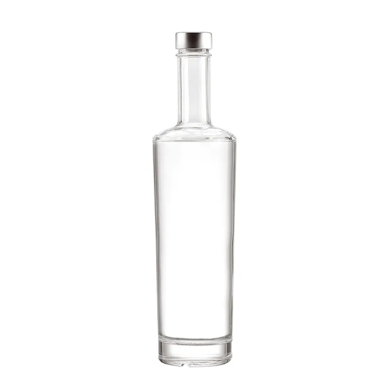 Lusso vuoto 250ml salsa piccante 500ml vodka 700ml 750ml liquore in vetro bevande alcoliche bottiglie di olio d'oliva con etichetta privata