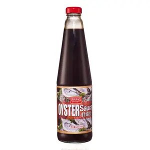 Low price glass bottle thai oyster sauce 700g bottle sauce premium oyster sauce