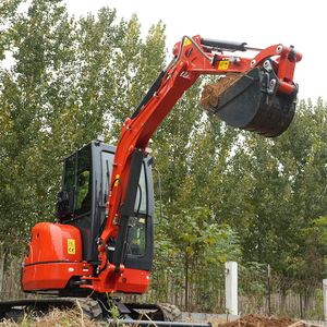 Deur Tot Deur Micro Graafmachine 2.5 Ton 3.5 Ton Hydraulische Diesel Landbouw <span class=keywords><strong>Mini</strong></span> Digger Crawler Graafmachine - Product Image 4