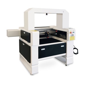 Machine de découpe laser CO2 Vision CCD 4060 80W 100W 130W <span class=keywords><strong>pour</strong></span> tissu et acrylique avec reconnaissance automatique - Product Image 1