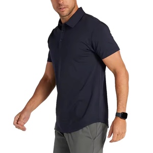 Camisetas Polo Premium para Hombre, Logotipo Personalizado Bordado, Patrón Sólido, Mezcla de Algodón y Poliéster, Tejido de Punto - Product Image 4