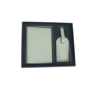 Funda para Pasaporte de Cuero PU 2026-1, con Logotipo Personalizado Impreso con UV, Hecha a Mano, con Juego de Etiqueta para Equipaje - Product Image 4