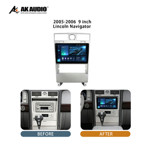 Kit de Marco para DVD de Auto de 10.1 Pulgadas para <span class=keywords><strong>Lincoln</strong></span> <span class=keywords><strong>Navigator</strong></span> 2005-2006, Marco Único para Radio Android, Modificación de Tablero, ABS - Product Image 6