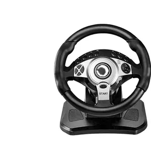 Atacado joystick simulador de condução-Volante de corrida usb para controle de condução, acessório de jogos de vibração