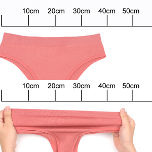 Vente en gros de culottes brésiliennes sans couture UOKIN pour femmes, couleur unie, <span class=keywords><strong>sexy</strong></span>, taille basse, en polyamide respirant, sous-vêtements bon marché - Product Image 3