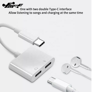 Adaptateur de charge de casque Audio numérique Usb <span class=keywords><strong>C</strong></span> séparateur Aux <span class=keywords><strong>c</strong></span>âble de charge 2 en 1 Type <span class=keywords><strong>C</strong></span> à 3.5mm pour Samsung Shenzhen TPE - Product Image 6
