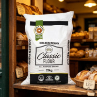 Sac tissé en PP laminé BOPP de 25 kg avec logo personnalisé, résistant à l'humidité, pour l'emballage du riz, des céréales et de la farine