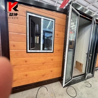 Maison conteneur modulaire de luxe préfabriquée en kit, 20 pieds, avec chambre détachable, pour l'Allemagne