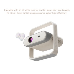 YT700 AUN 4K Android 11 OS 375 ANSI Smart <b>Projector</b> With <b>WiFi</b> 6 BT 5.4 Built-In Speaker Home Theater Use - Product Image 5