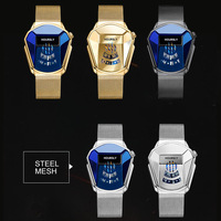 Montre homme HOURSLY 6617, style moto, cool, étanche, sport, quartz.