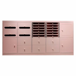 Nail Salon Nail Polish & Color Plate Display Storage Cabinet with <b>Drawer</b> Dedicated Multifunctional Floor - Product Image 3
