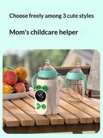 Chauffe-biberon pour bébé, fonctionne sur piles, 18W, chauffage à température constante, gadget portable, universel, matériau ABS, OEM