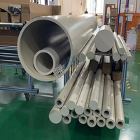 NEWNAS Tube en PEEK vierge non rempli haute résistance, diamètre 100mm/135mm/200mm, accessoires pour outils électriques, qualité alimentaire, fabricant chinois