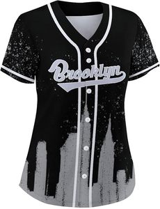 Maillots de baseball personnalisables avec noms et logos, respirants, évacuant l'humidité, 100% polyester, unisexe, grandes tailles, pour les ligues - Product Image 6