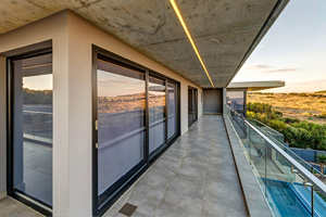 Porte coulissante en aluminium européenne, porte et fenêtre en aluminium sur mesure, prix bas, vente directe du fabricant - Product Image 3