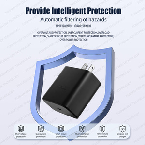 อะแดปเตอร์แปลงไฟแบบติดผนัง 45W ชาร์จเร็ว รองรับโปรโตคอล Pd Pps ปลั๊กแบบยุโรป รองรับแรงดันไฟฟ้ากว้าง สำหรับอุปกรณ์ดิจิทัลมือถือซัมซุงและแอนดรอยด์ - Product Image 2