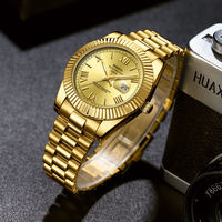 Montre de couple Nibosi 2681 2678, étanche 30M, montre-bracelet à quartz pour homme et femme, bracelet en acier inoxydable lumineux