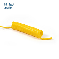 Tuyau spiralé en PU flexible, haute élasticité, tuyau en plastique souple, résistant à l'usure, durable, tube pneumatique, personnalisation possible