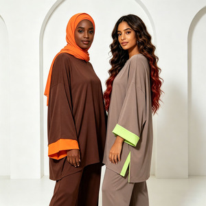 Muslim Swimwear Burkini Women 3 Piece Set <b>Long</b> Sleeve Modest Islamic Swimsuit Full Coverage OEM ODM Custom - Product Image 6