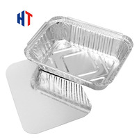 Couvercle en papier d'aluminium imprimé personnalisé de qualité alimentaire, couvercle de conteneur en aluminium jetable pour repas en avion