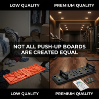 Planche de musculation portable avec logo personnalisé pour les entraînements en déplacement