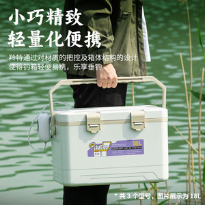 Insulated <b>Cooler</b> <b>Box</b> 10L Portable For Outdoor Camping Picnics Food Delivery - Product Image 4