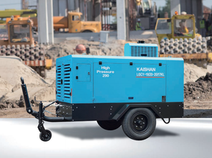 Lgcy loạt máy bơm áp lực cao di động DIESEL di động máy nén khí cho khoan cho mỏ Núi mở 380V lõi động cơ - Product Image 4