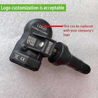 Capteur TPMS universel programmable 2-en-1 avec valve en caoutchouc pour intérieur de voiture Sunwolf T601