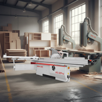 Scie à table coulissante SIGN-CNC AS-32 Pro 3200 mm, haute précision, automatique, pour le travail du bois, avec moteur 6,6 kW, certifiée CE