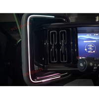 Lumière d'ambiance LED dynamique, lampe d'atmosphère, pièces de décoration intérieure pour BYD Fangchengbao Leopard 5 2023-2025