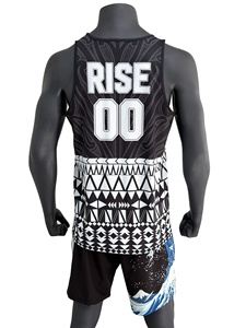 Mode Workout Dry-Fit Chemises sans manches pour hommes Homme Fournisseurs Chemise personnalisée Fidji Jersey Kicking Tee <span class=keywords><strong>Rugby</strong></span> - Product Image 4